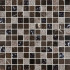 mosaique en pierre naturelle, carrelage mosaique, brun, carrelage sur filet, salle de bain, douche, Tilestone